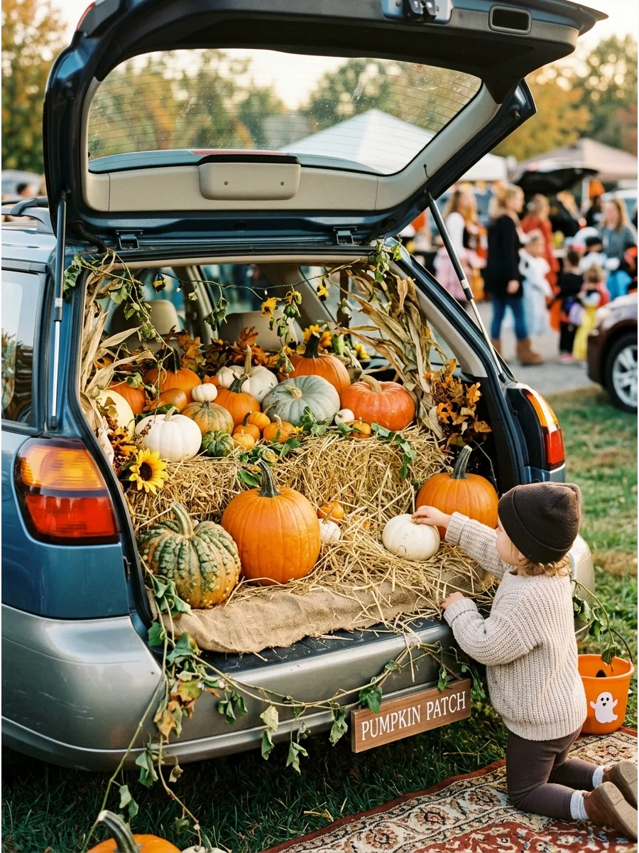 2. Cheerful Pumpkin Patch