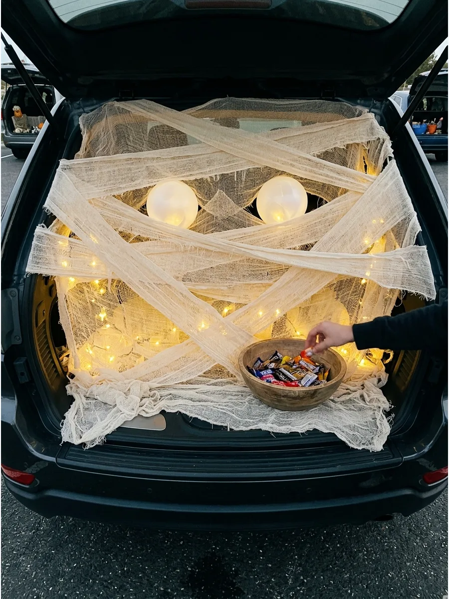 6. Glowing Gauze Mummy Trunk
