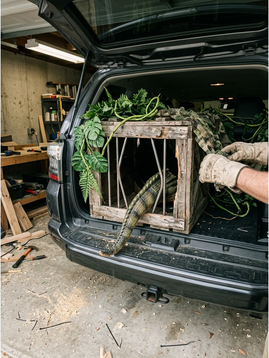 9. Escaped Jungle Dino Crate