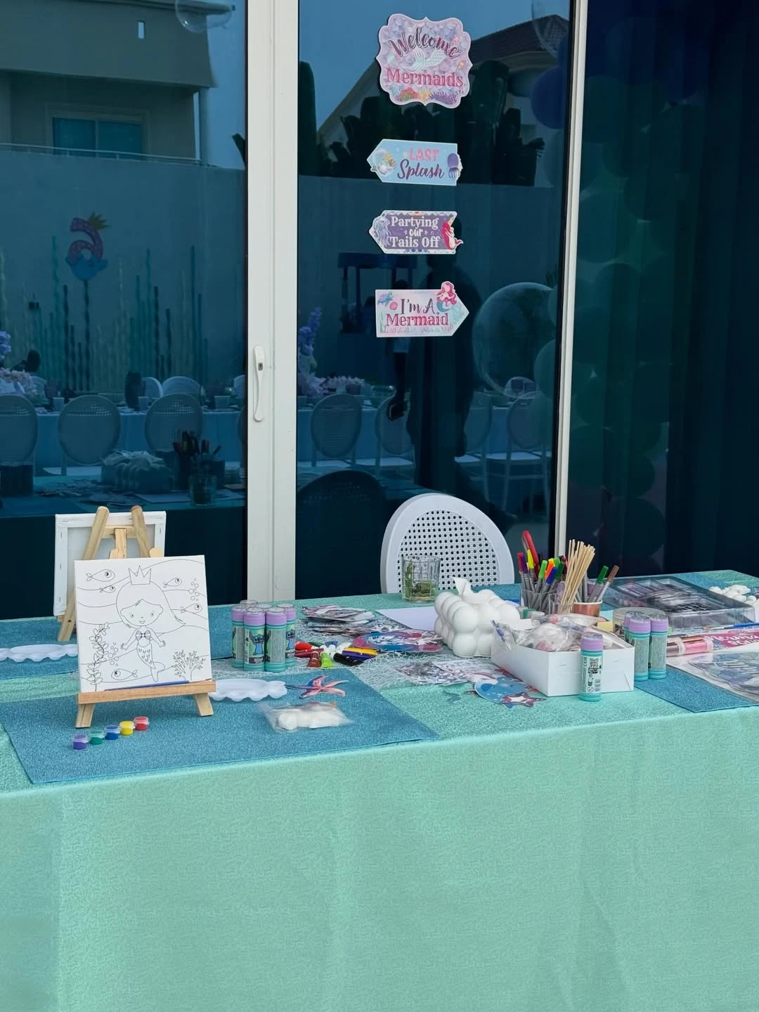 Creative Workshop Activity Zones under the sea birthday party