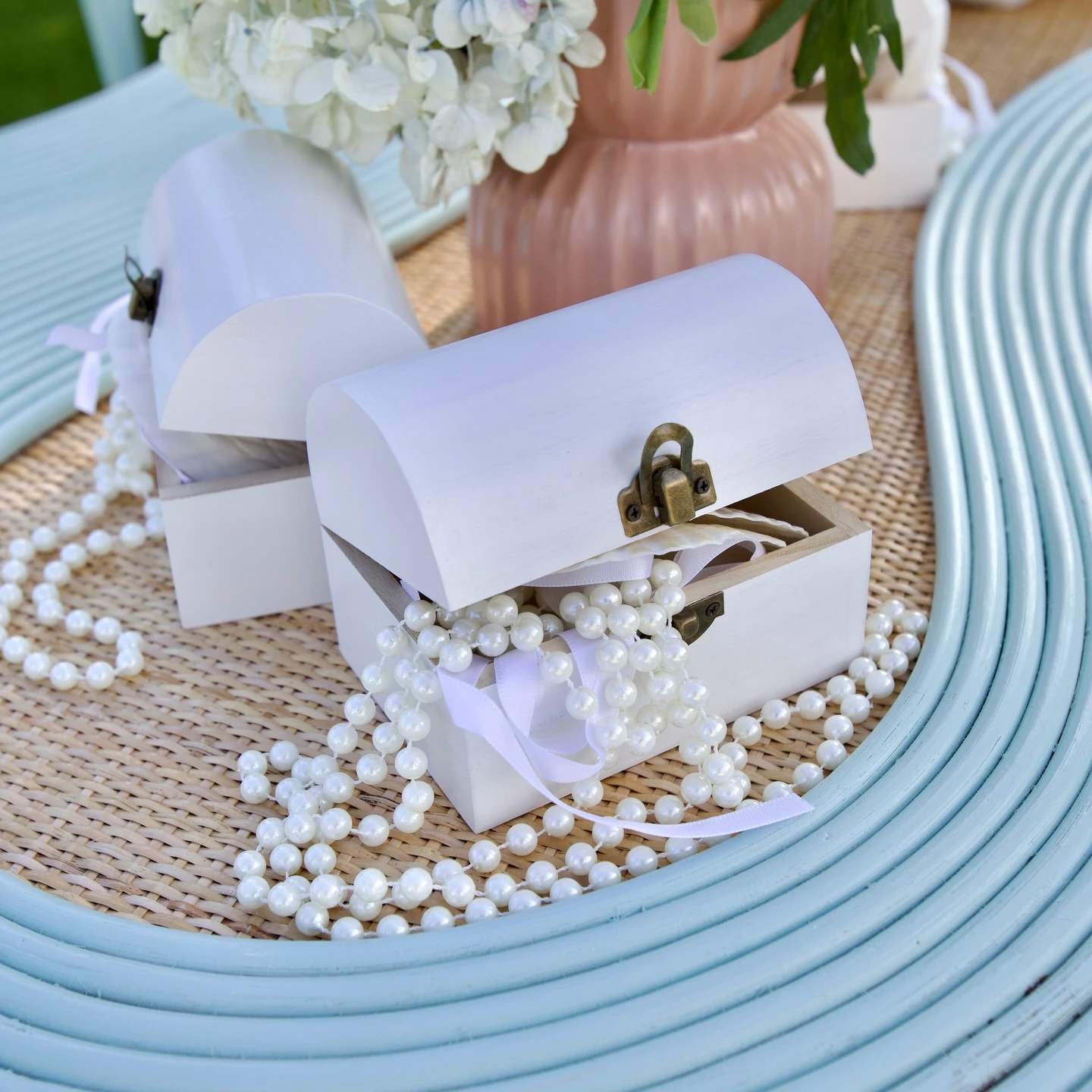 Organic Wave Table Layouts under the sea birthday party