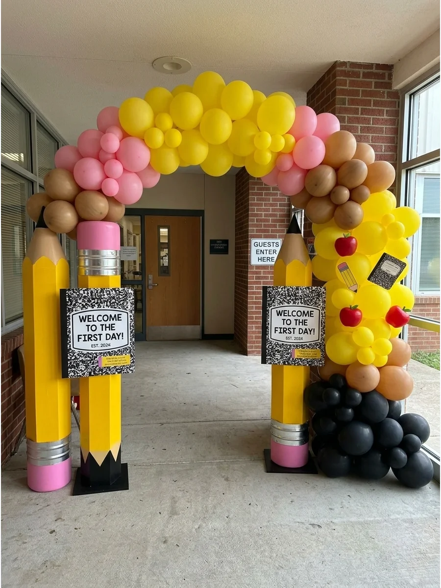 Simple Welcome Detail back to school party