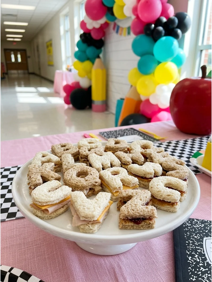 Small Party Dessert back to school party