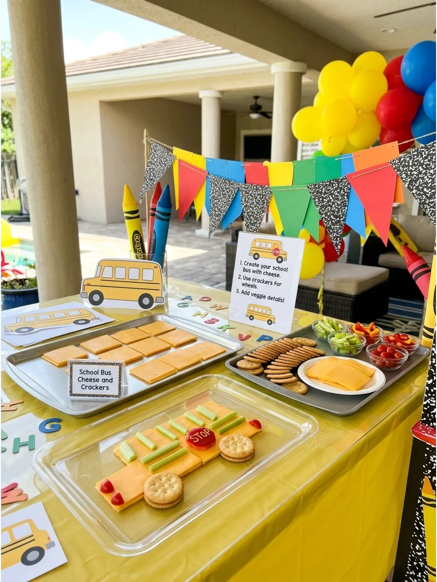 Easy Guest Game back to school party