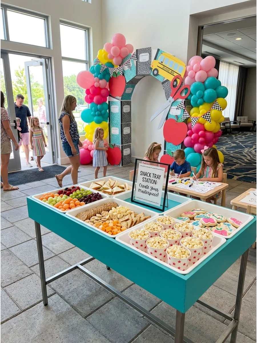Cafeteria Snack Trays support view 1