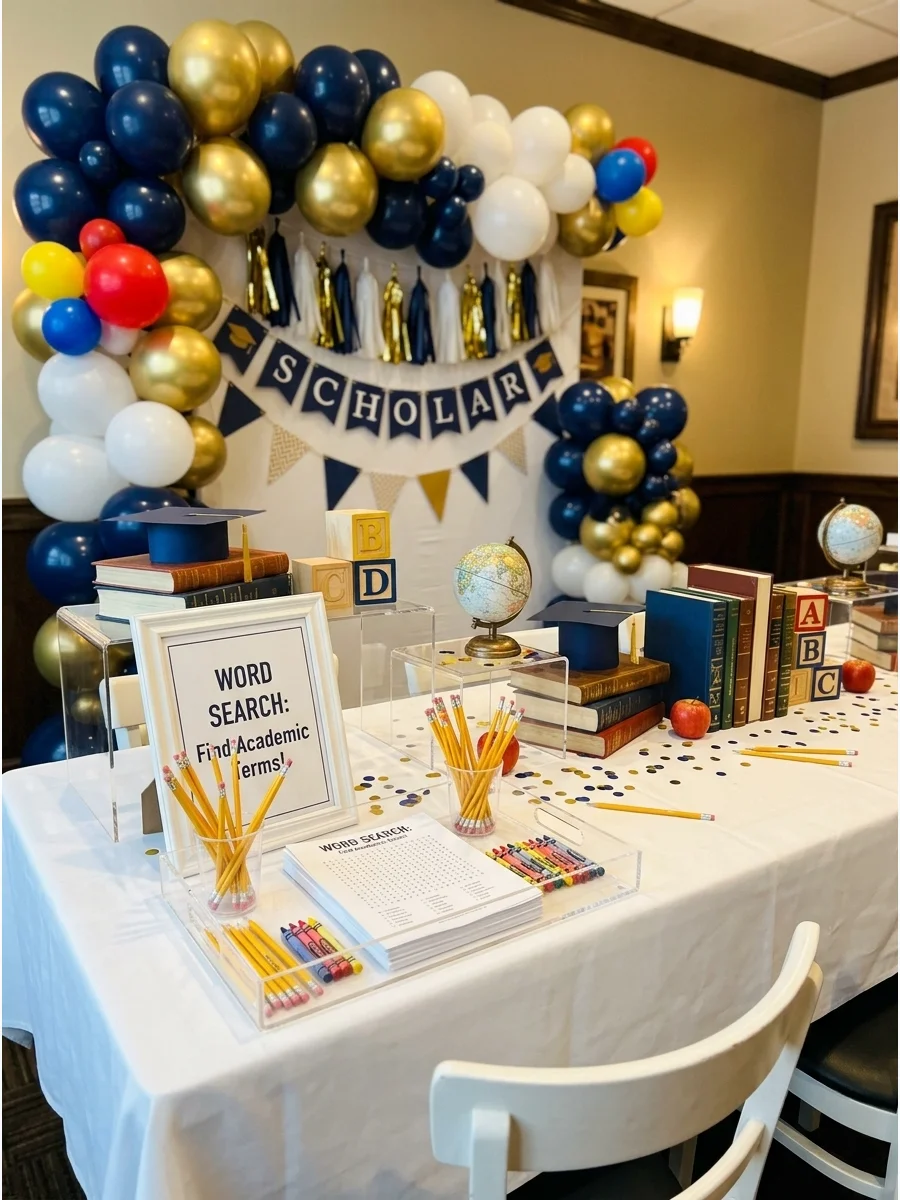 Easy Guest Game back to school party