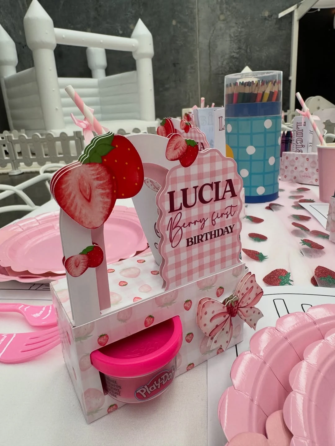 Personalized Berry Activity Packs berry first birthday