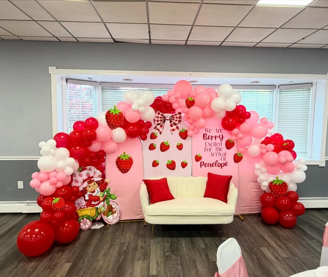 Themed Character Photo Nook berry sweet baby shower