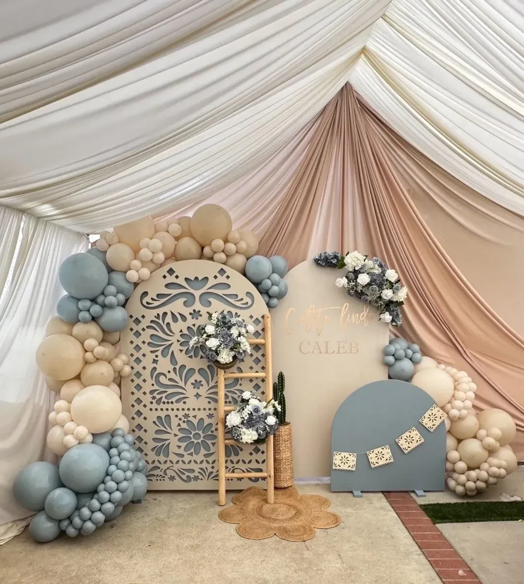 Papel Picado Arches cielito lindo baby shower