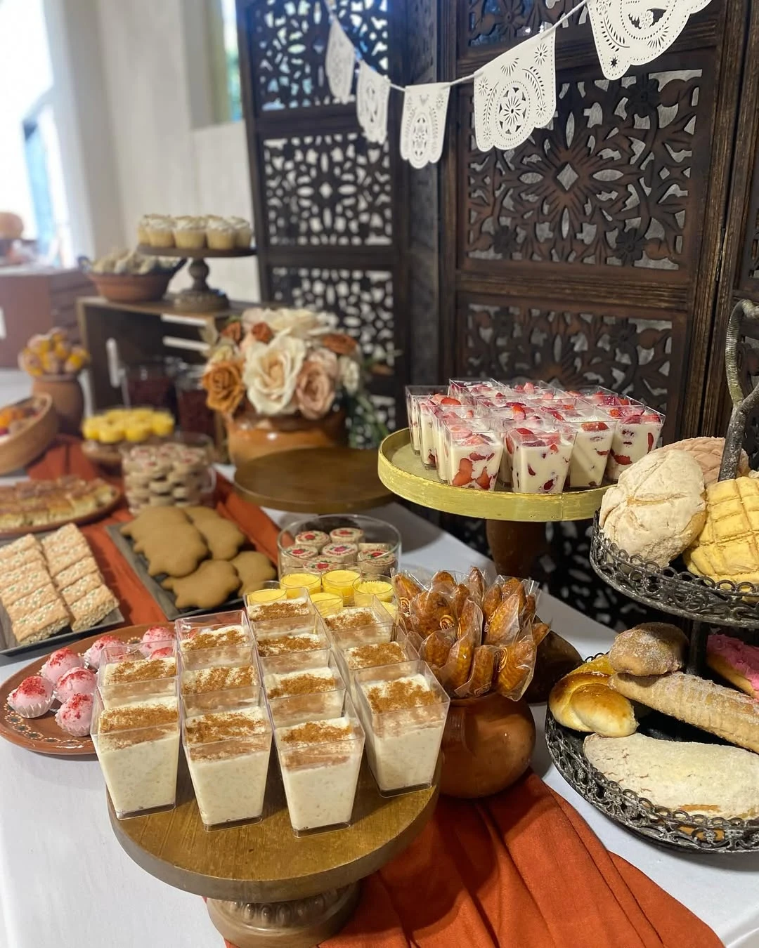 Traditional Mexican Pastry Stations cielito lindo baby shower