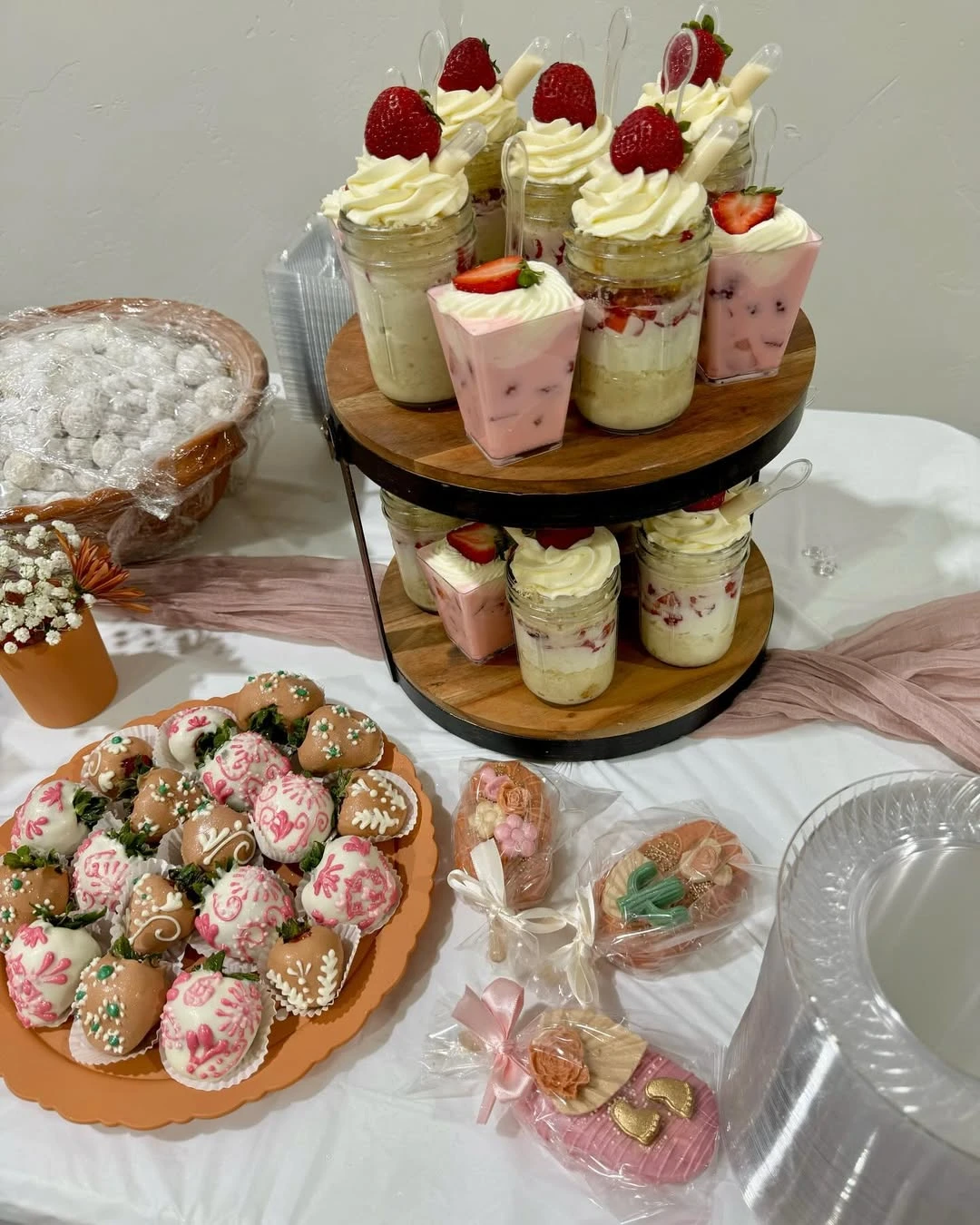 Folk-Inspired Sweet Tables cielito lindo baby shower