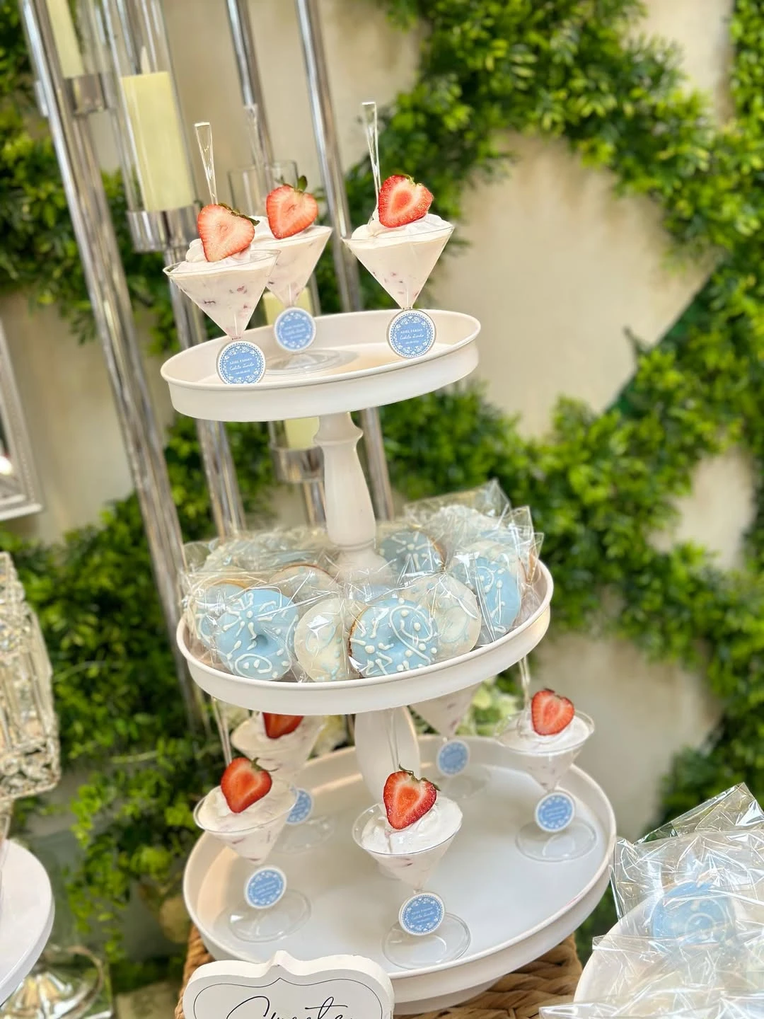 Individually Wrapped Cookie Favors cielito lindo baby shower