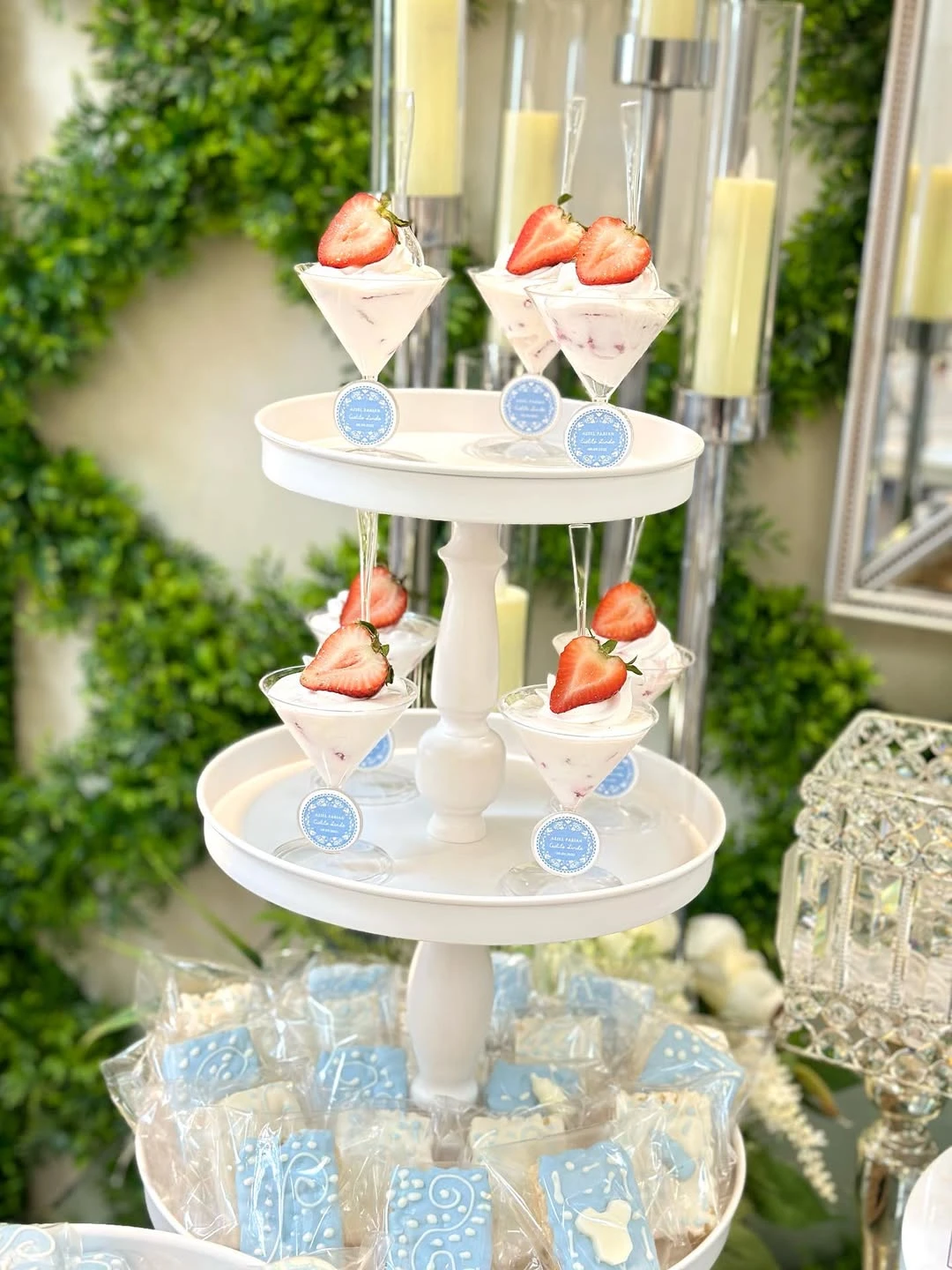 Edible Folk Art Favors cielito lindo baby shower