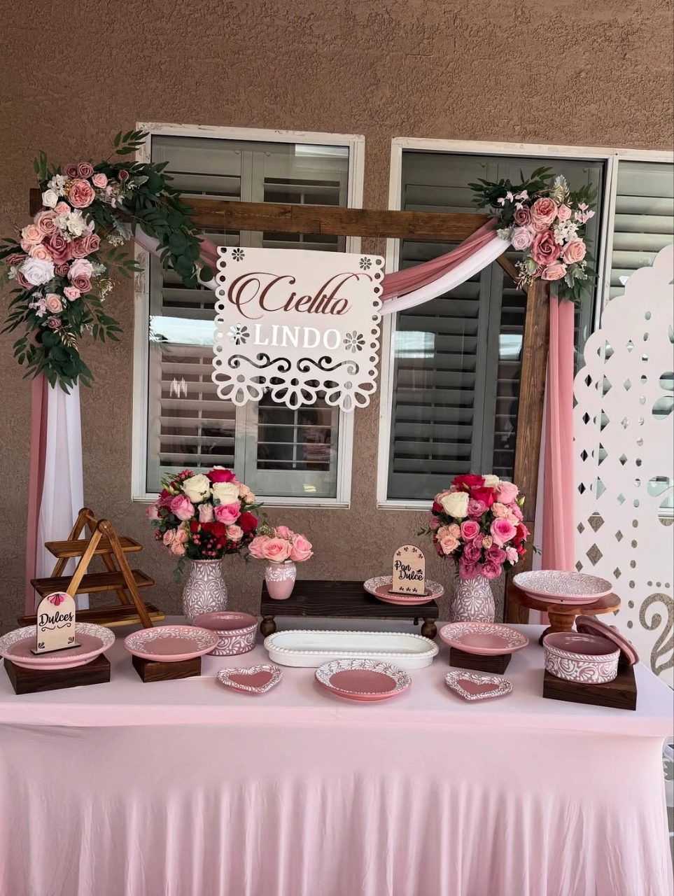 Folk Art Lyric Boards cielito lindo baby shower