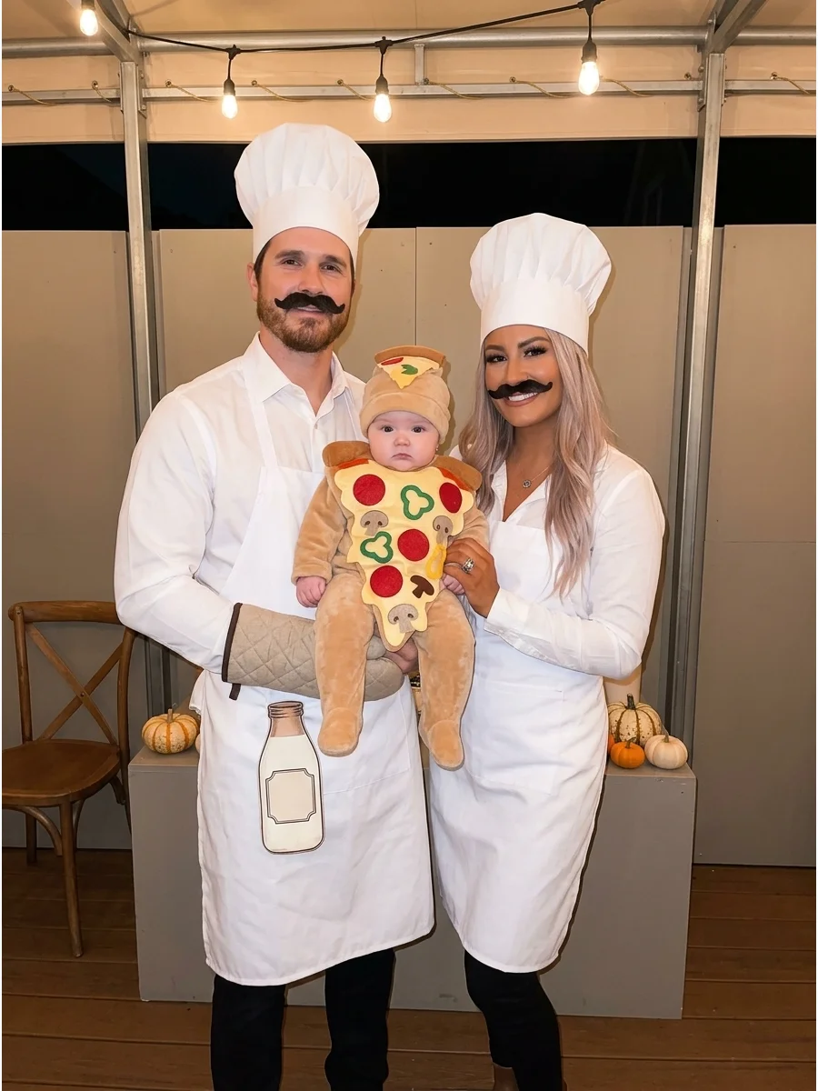 Guest Attire family halloween costumes with baby