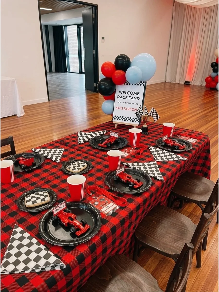 Race Car Place Settings support view 1