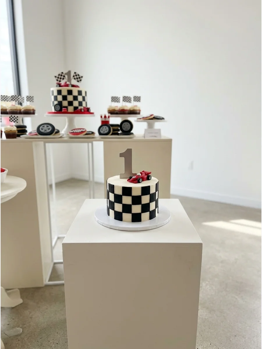 First Lap Smash Cake First Lap Birthday Party Ideas