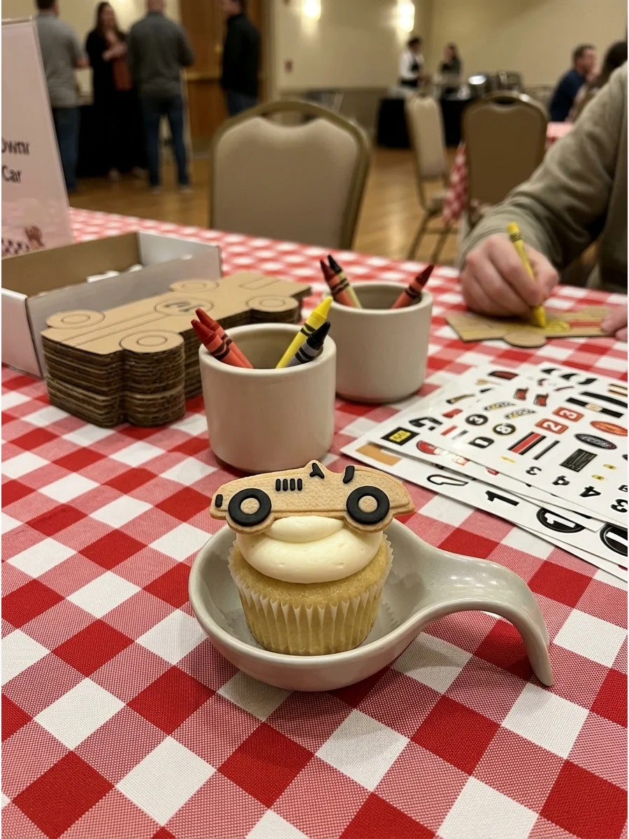 Small Party Dessert First Lap Birthday Party Ideas