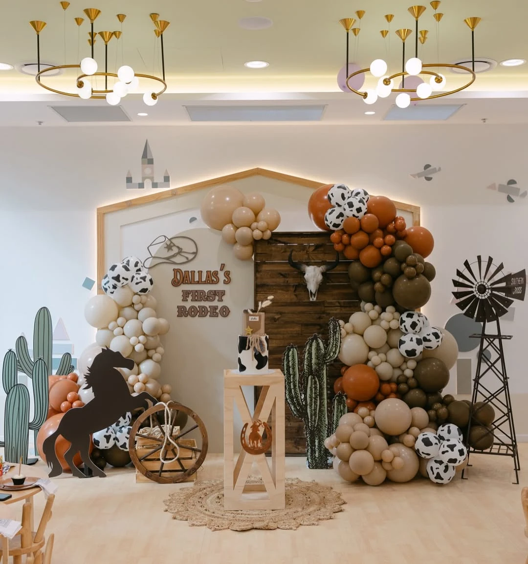 Ranch-Inspired Focal Point first rodeo birthday party