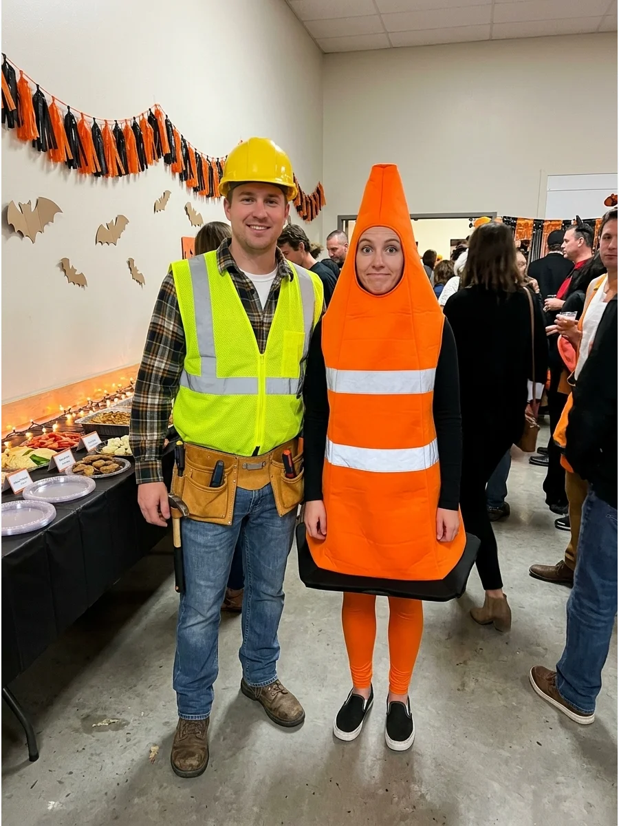 Host Outfit funny halloween costumes for couples