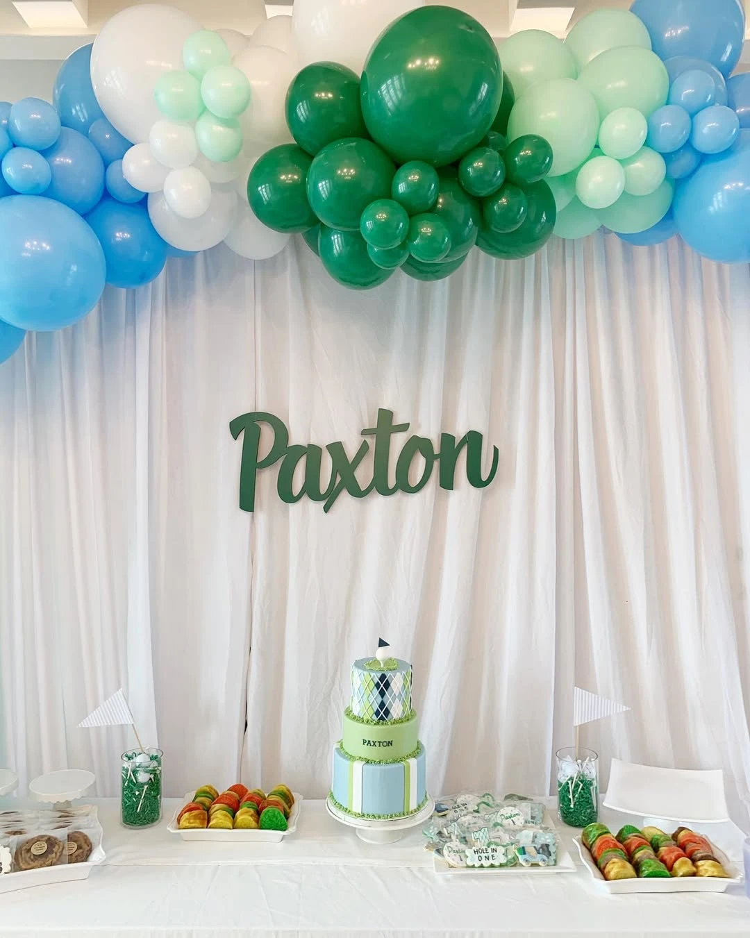 Argyle and Turf Tiers hole in one first birthday