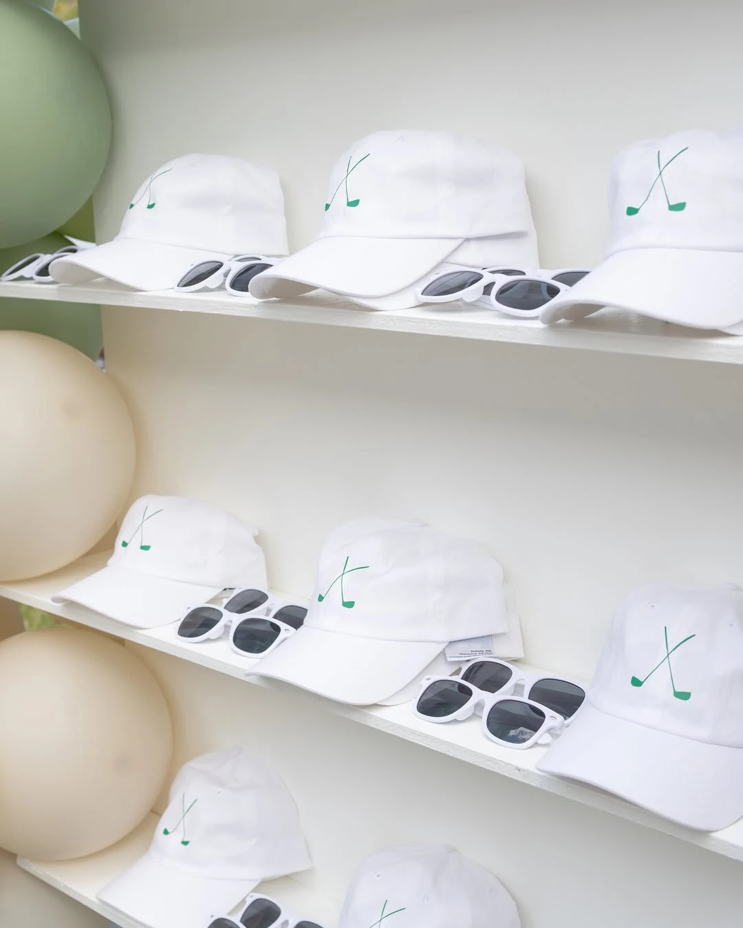 Pro Shop Favor Wall hole in one first birthday