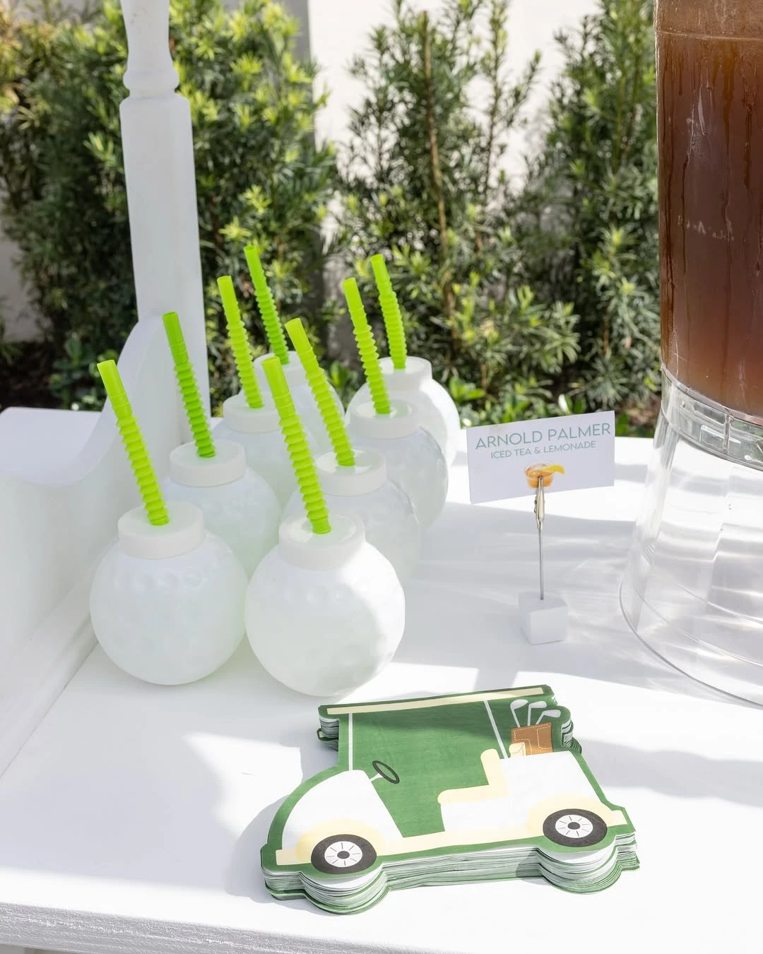 19th Hole Drink Station hole in one first birthday