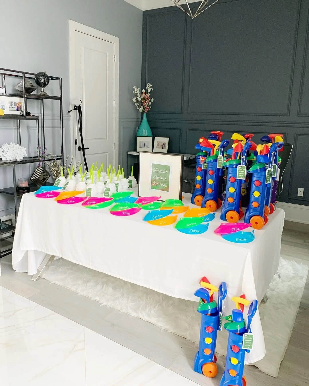 Junior Pro Shop Favors hole in one first birthday