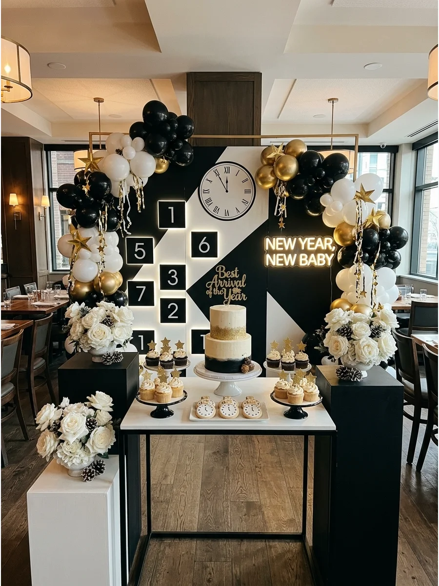 New Year, New Baby January Baby Shower Themes