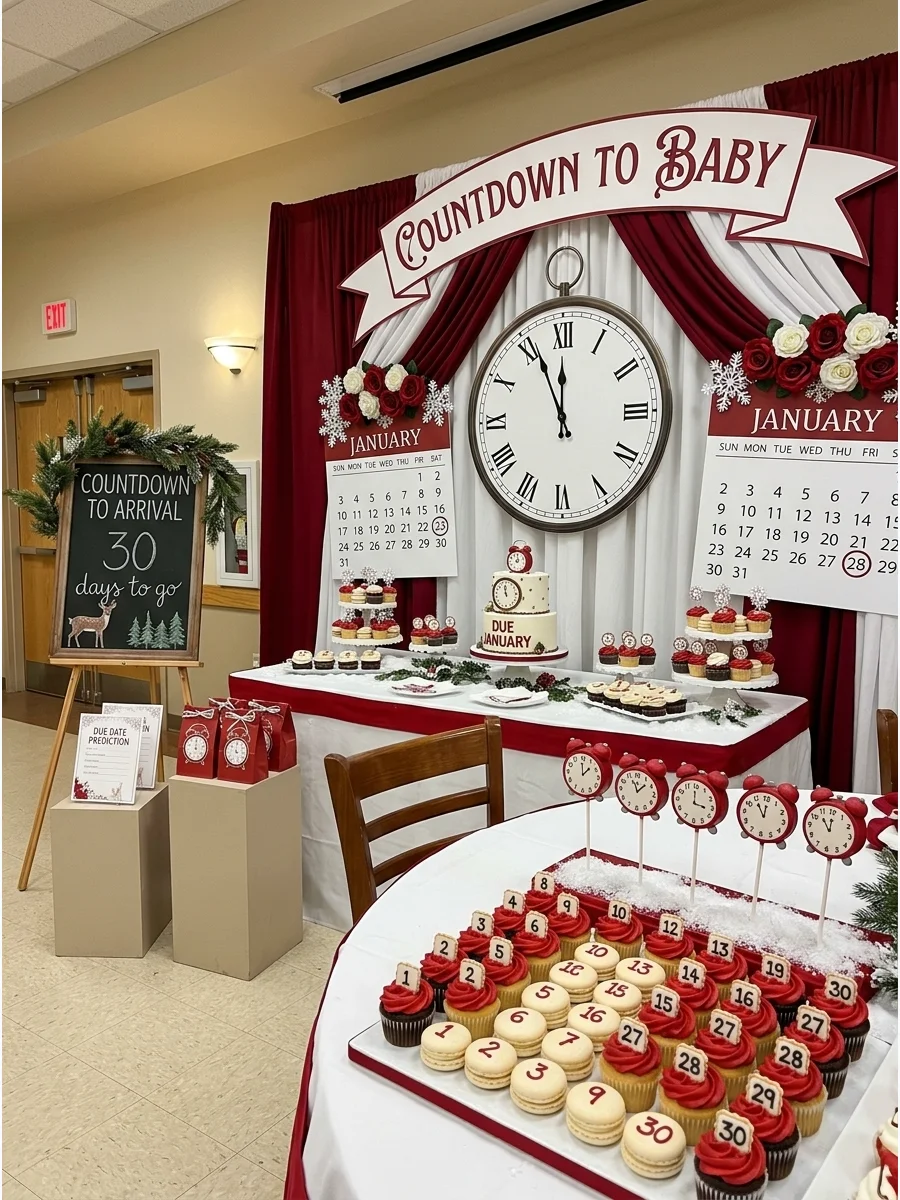 Seasonal Theme January Baby Shower Themes