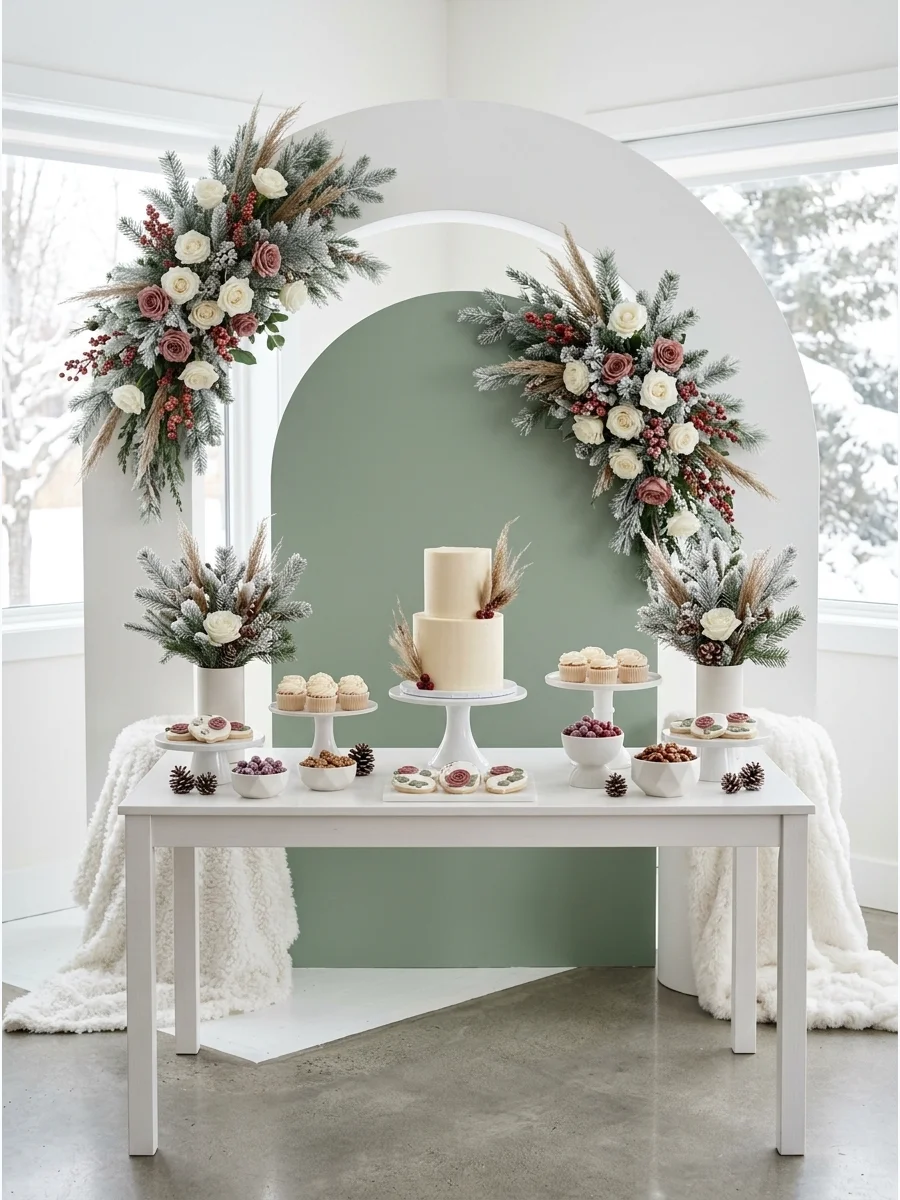 Modern Theme January Baby Shower Themes