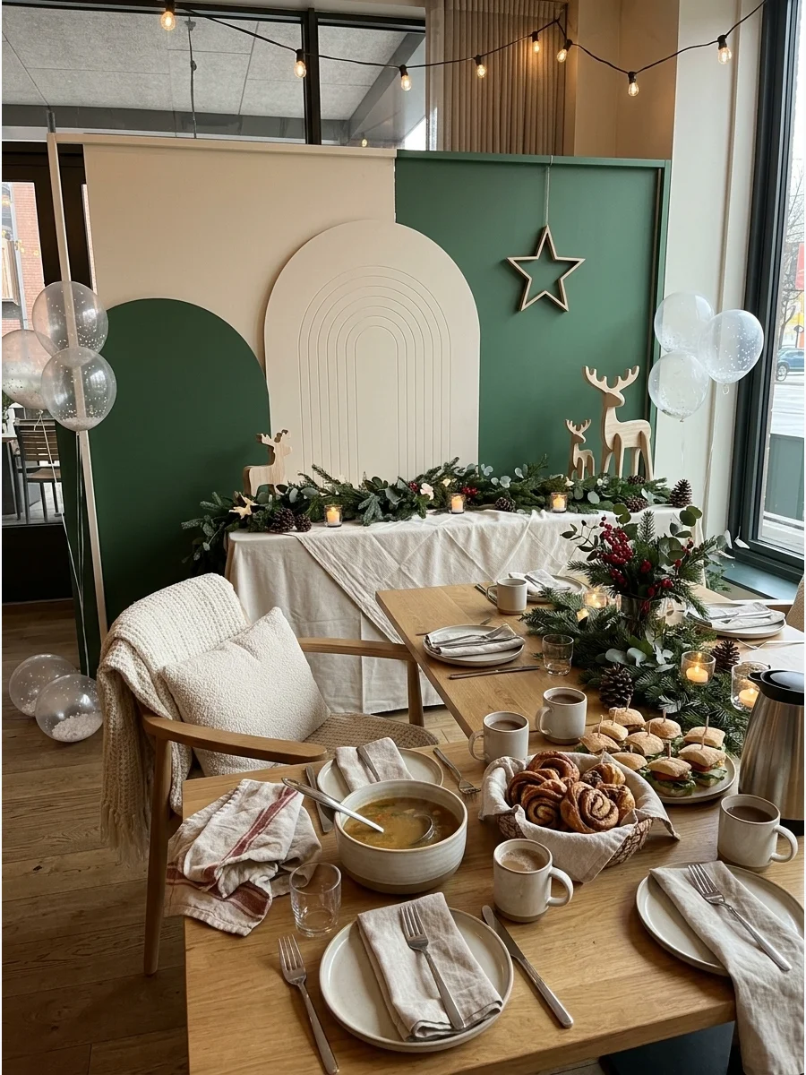 Cozy Theme January Baby Shower Themes