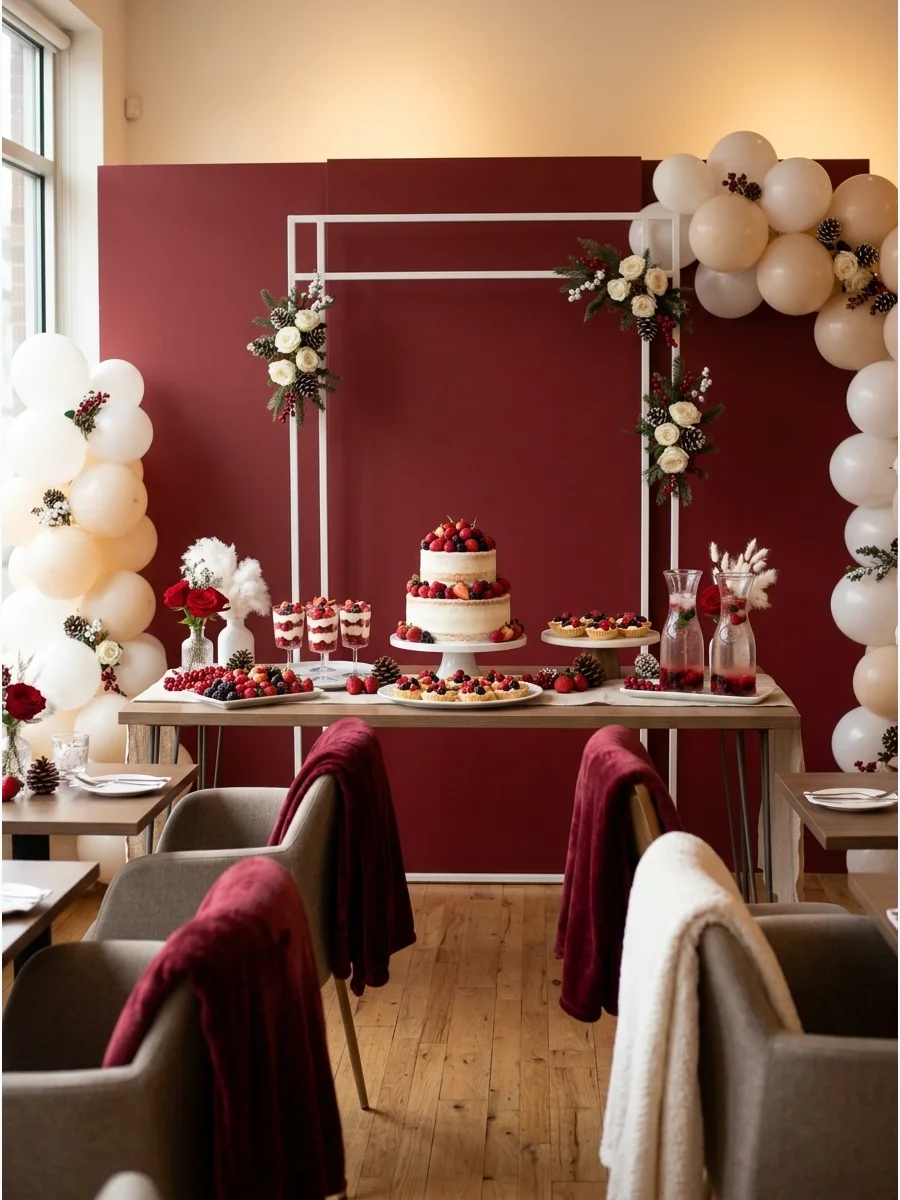 Cozy Theme January Baby Shower Themes