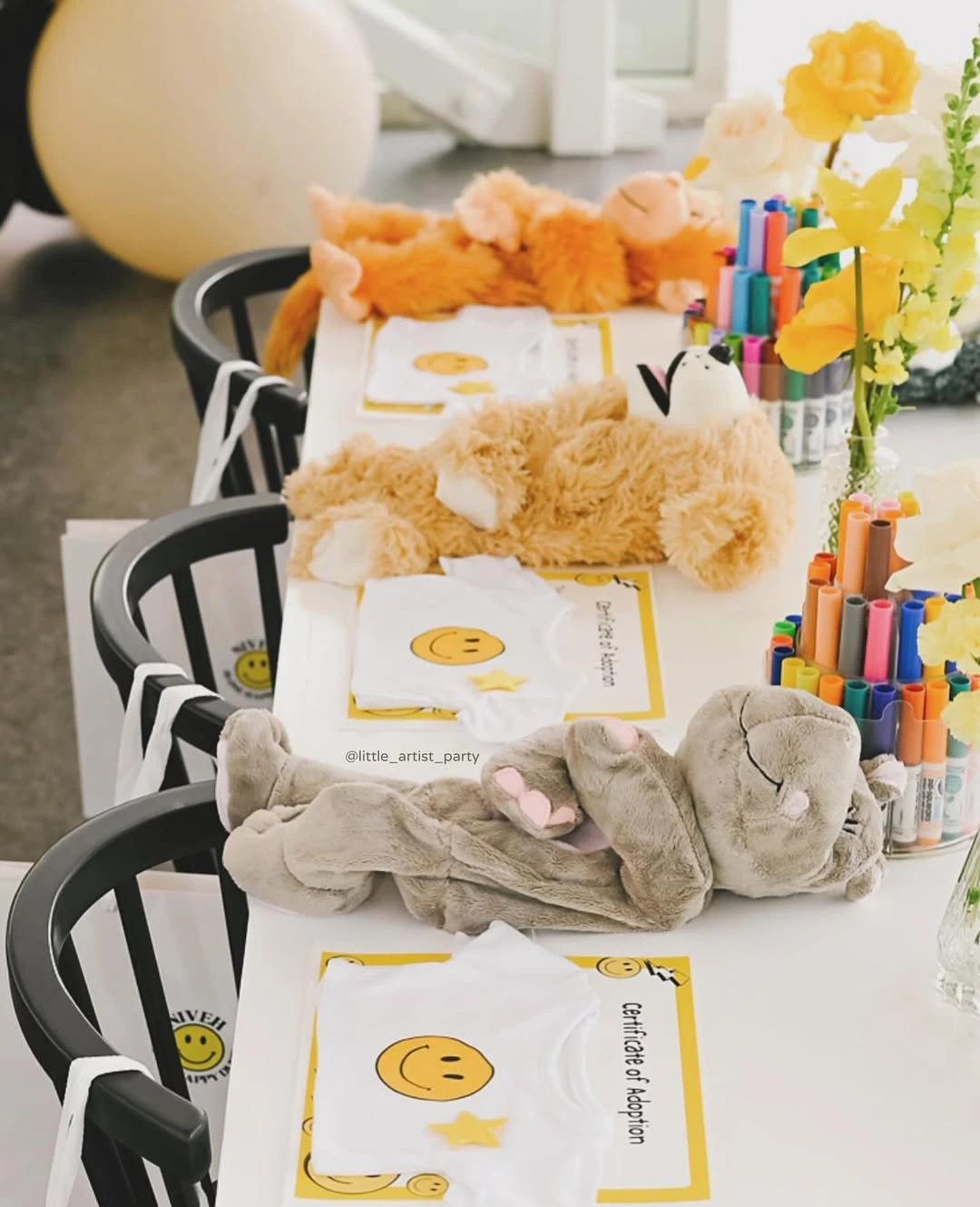 Plush Toy Adoption Station one happy dude birthday