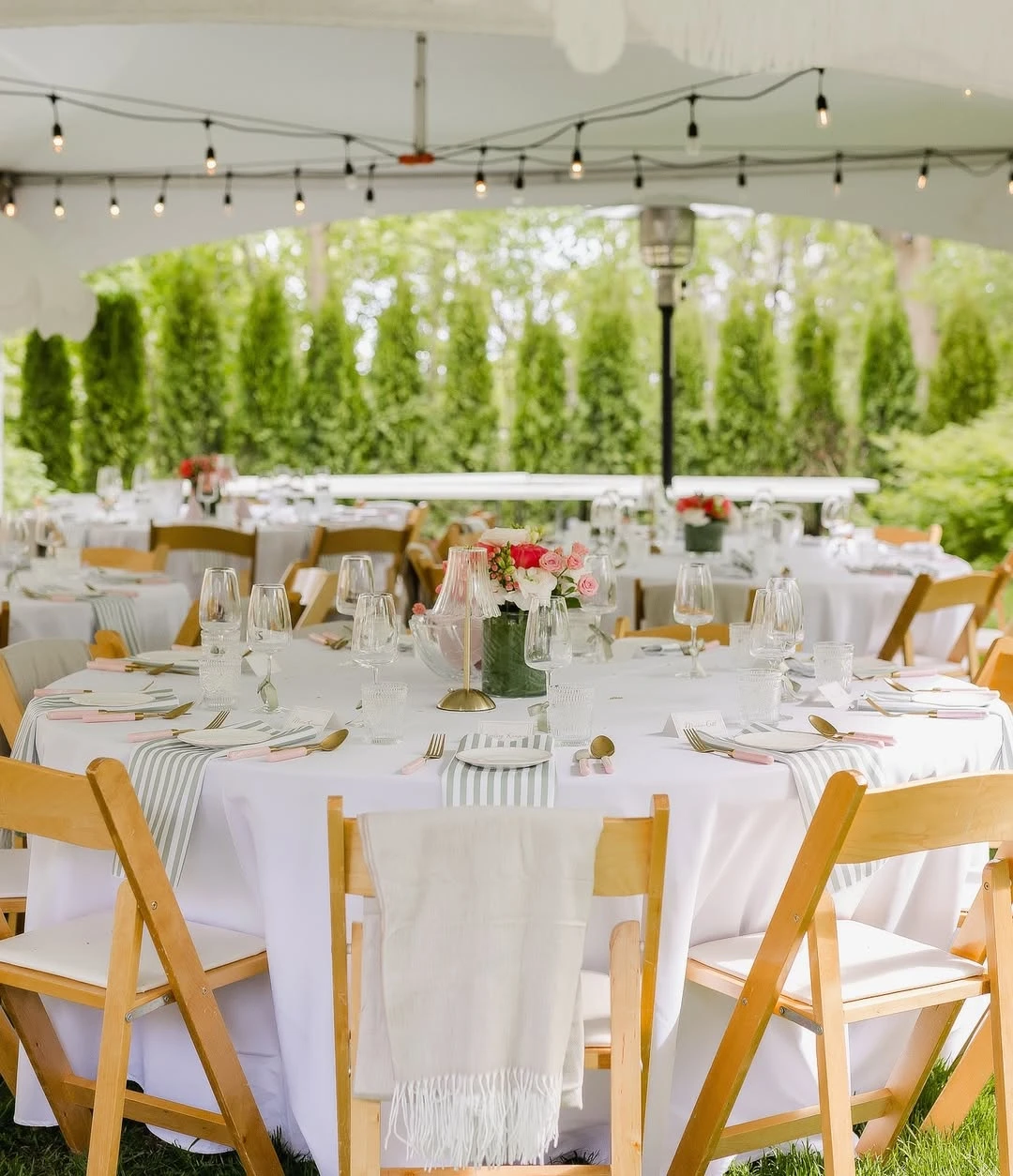 Sage Garden Table Settings one silly goose birthday