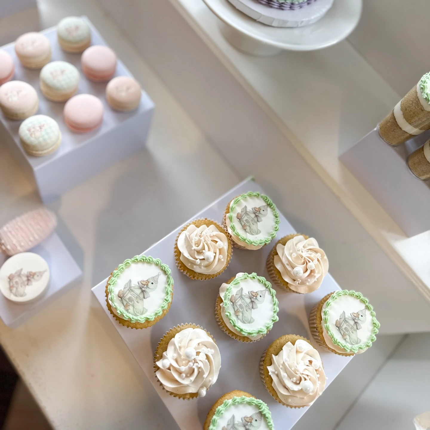 Illustrated Edible Sweet Toppers one silly goose birthday