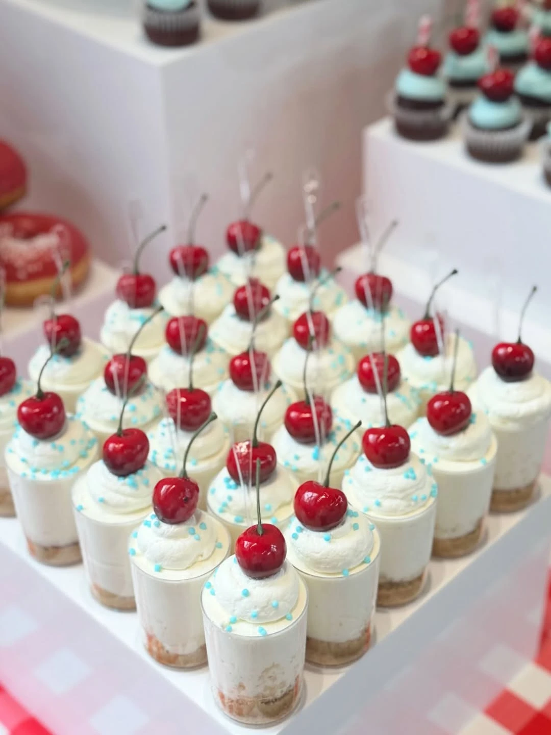 Bite-Sized Soda Shop Sweets she s ready to pop baby shower