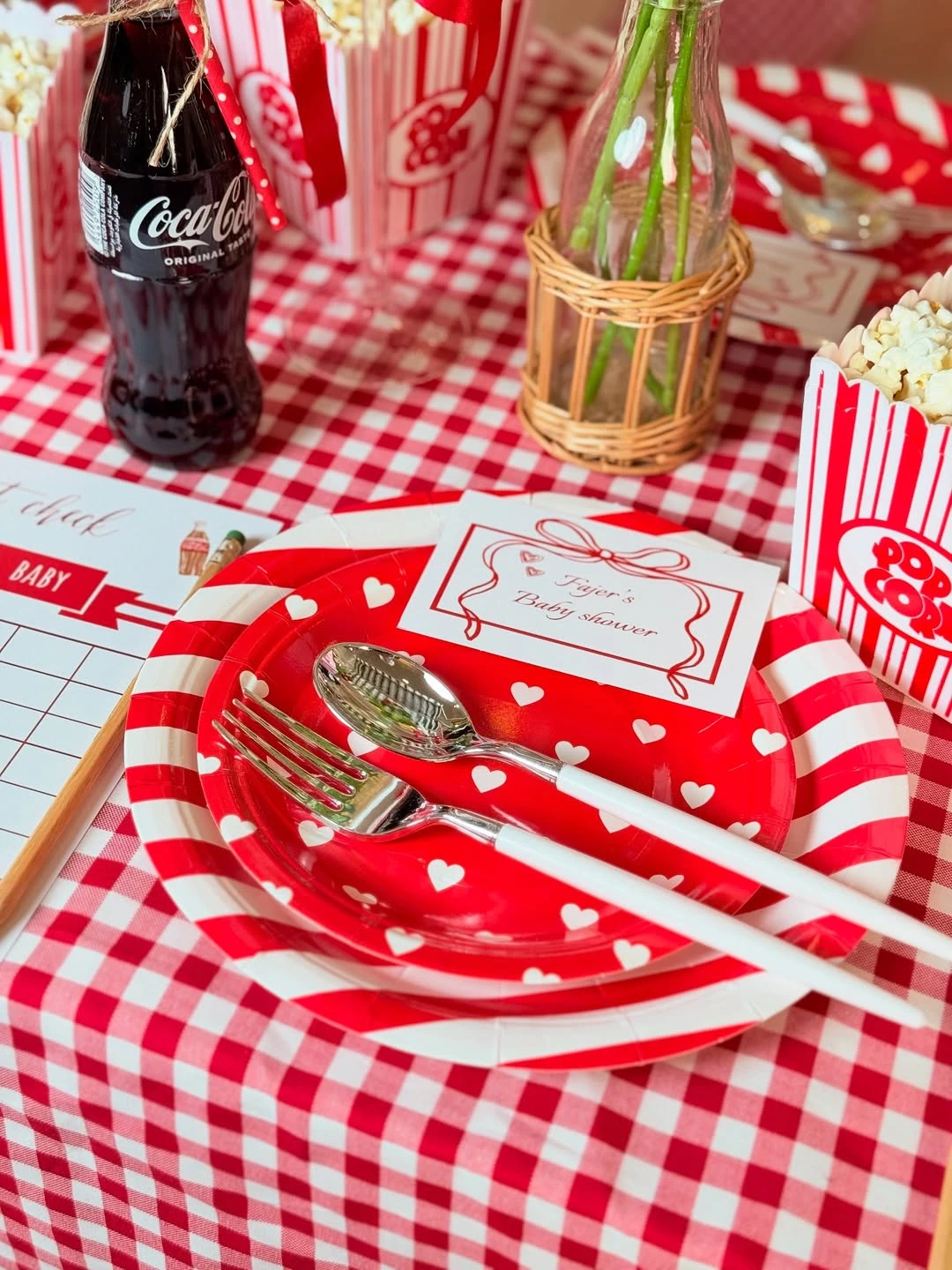 Vintage Soda Bottle Service she s ready to pop baby shower