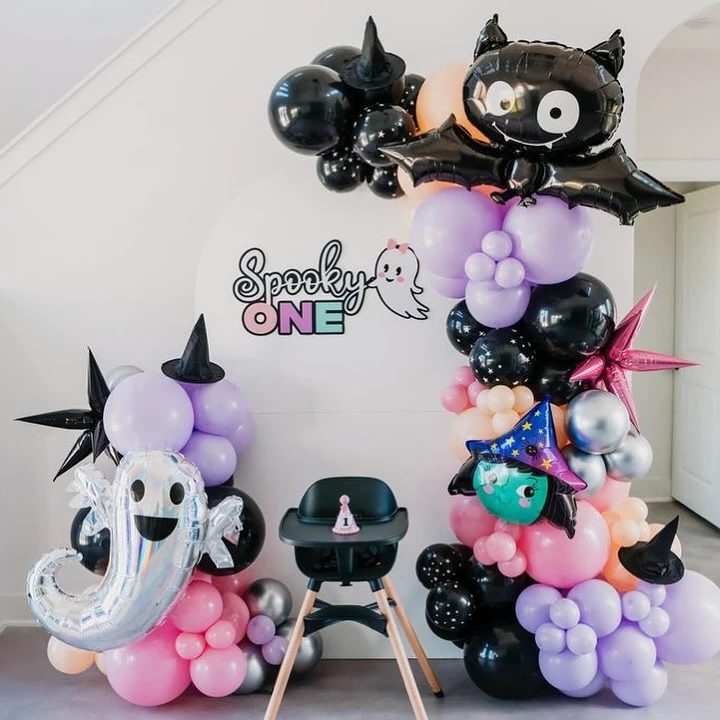 Whimsical Character Smash Station spooky one first birthday