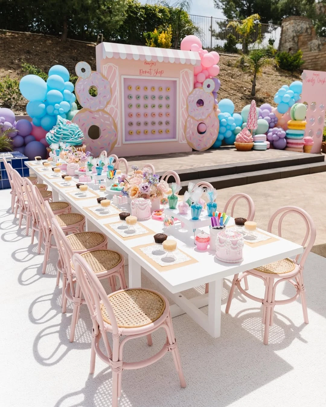Oversized Dessert Shop Facades sweet one first birthday