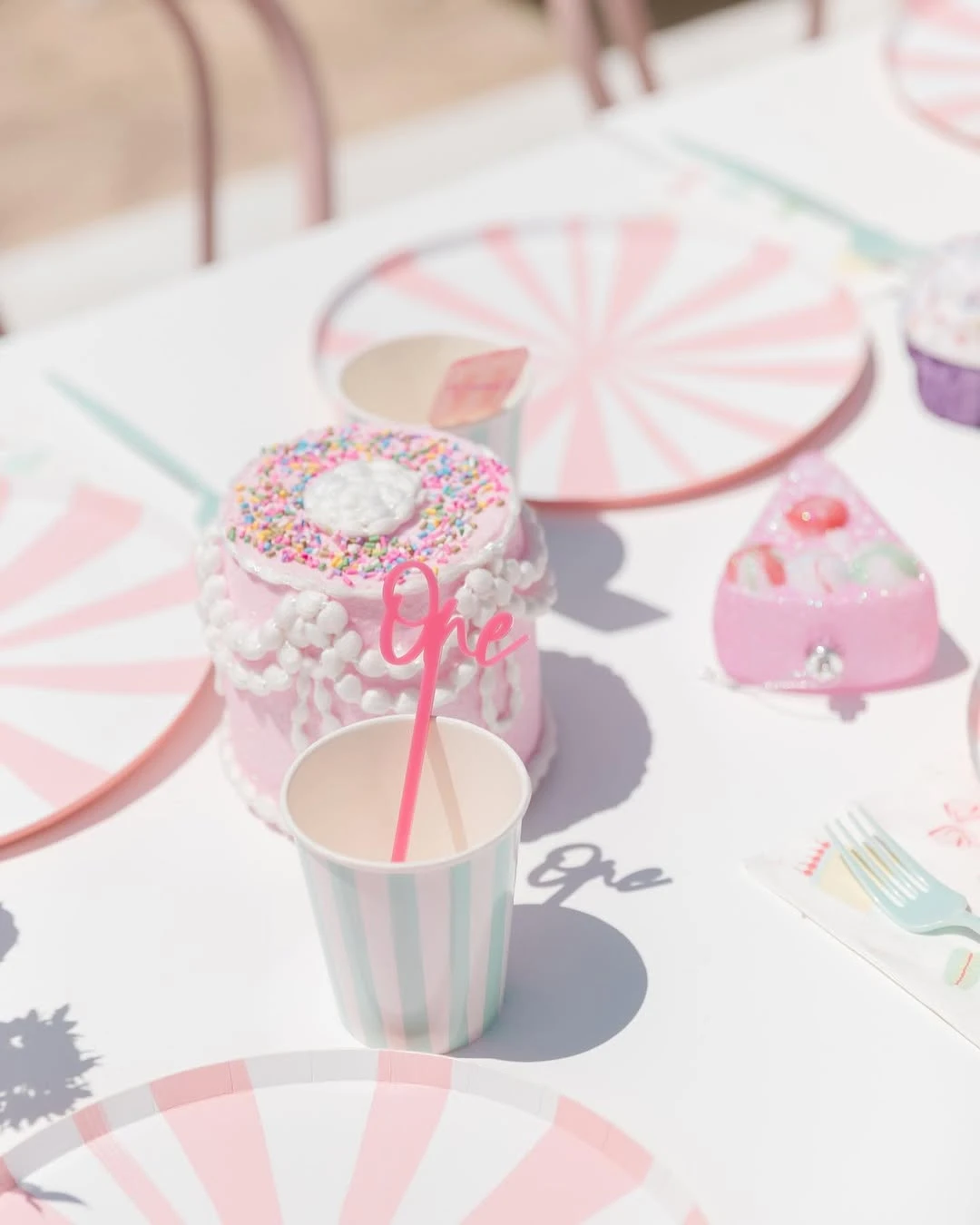 Petite Sprinkle Smash Cakes sweet one first birthday