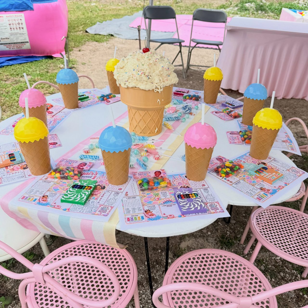 Sweet One Activity Stations sweet one first birthday