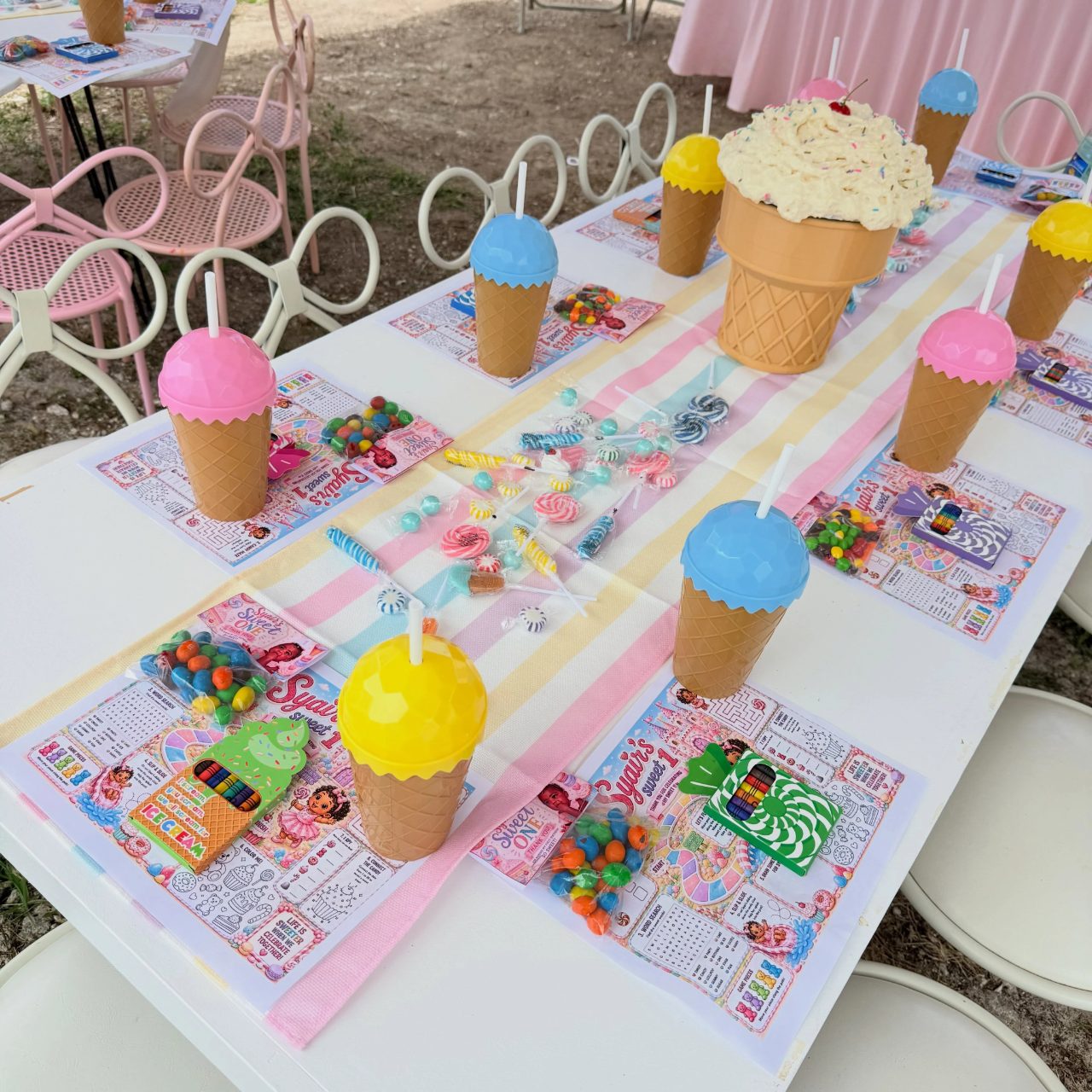 Sweet One Activity Stations sweet one first birthday