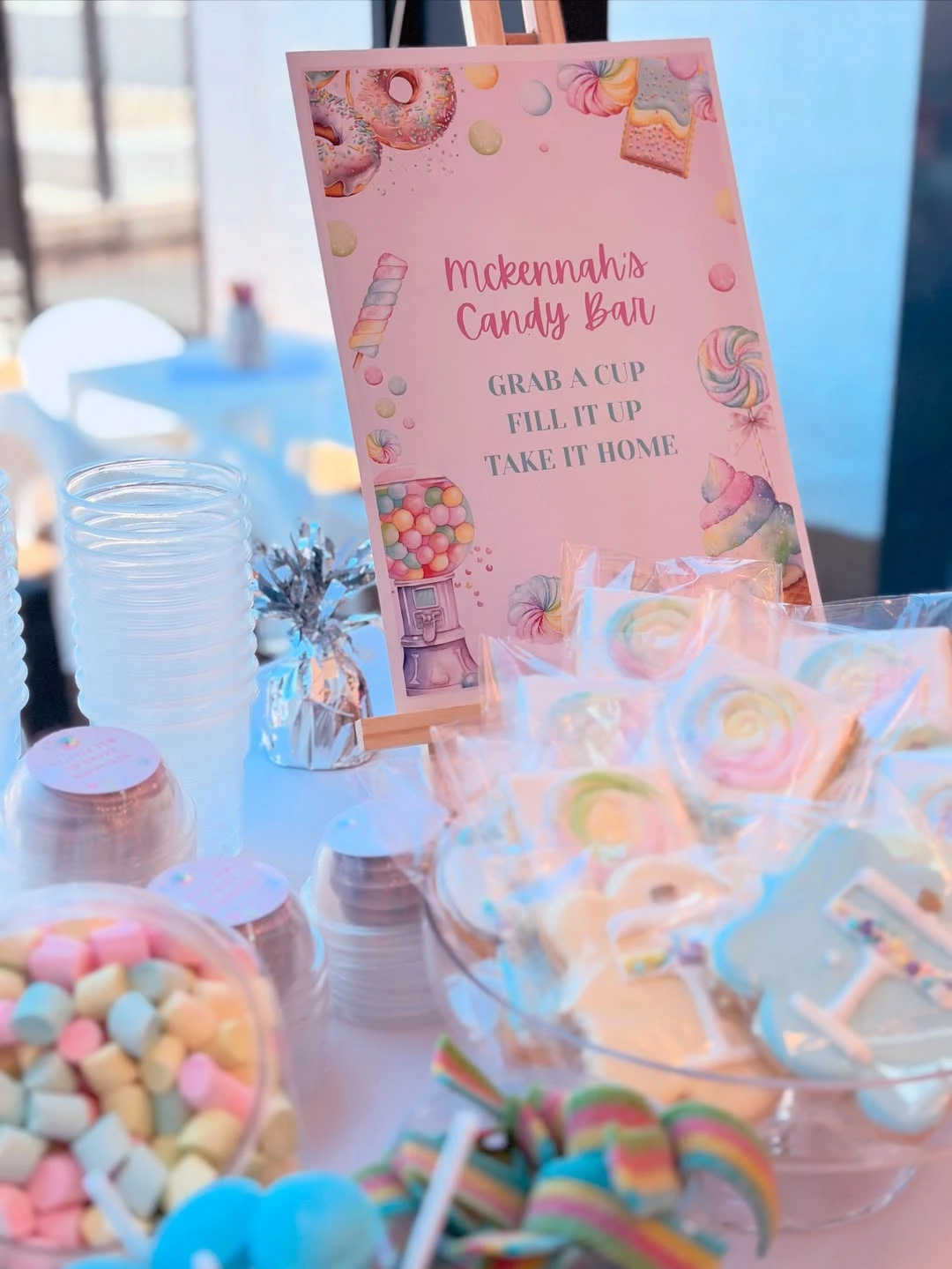 Self-Serve Sweet Station sweet one first birthday