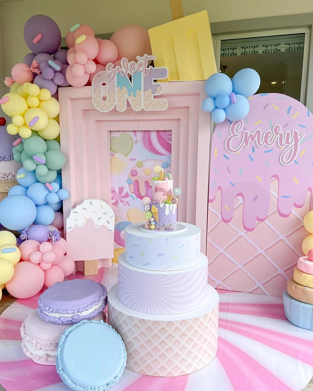 Immersive Dessert Dreamscapes sweet one first birthday