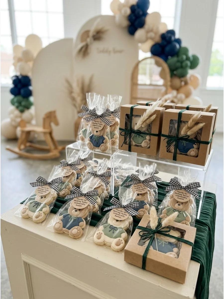 Main Party Table teddy bear baby shower