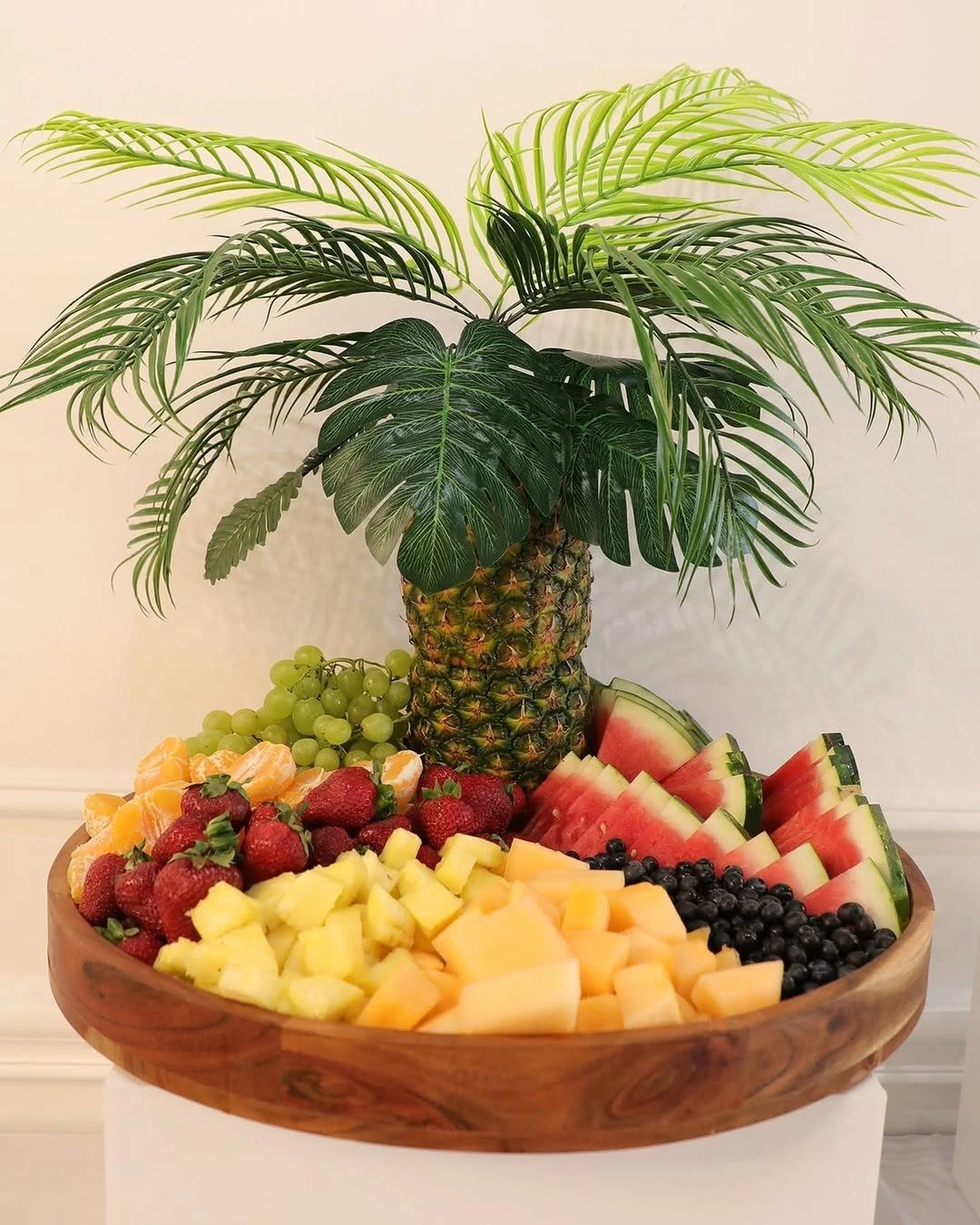 Tropical Fruit Palm Tree wild one birthday party boys