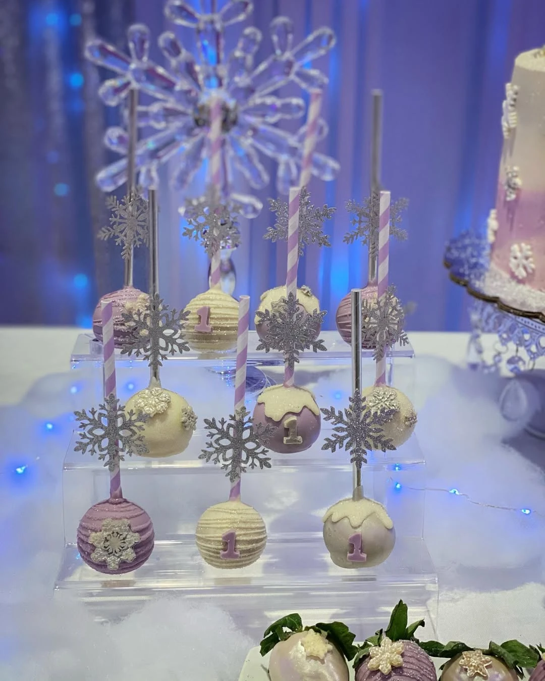 Coordinated Handheld Sweet Treats winter onederland party
