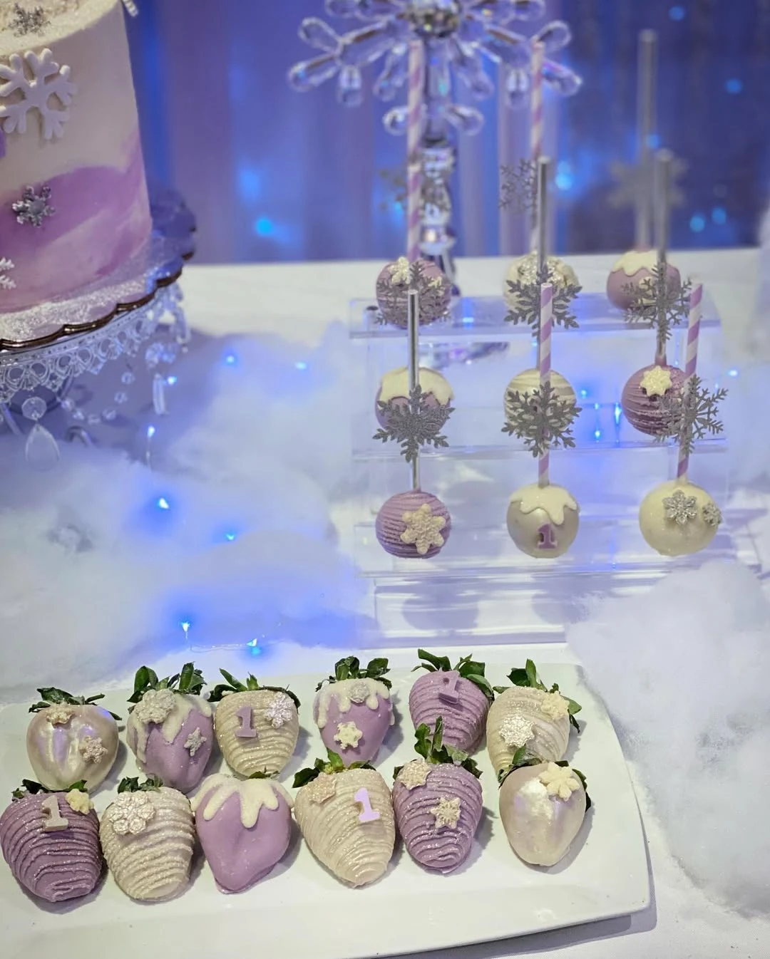 Coordinated Handheld Sweet Treats winter onederland party