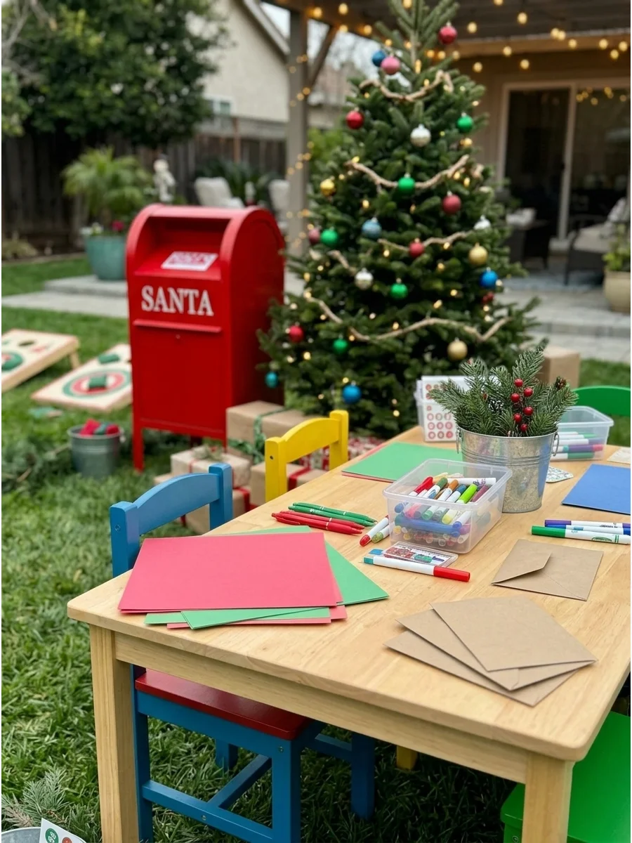 Backyard North Pole Kids Zone support view 1
